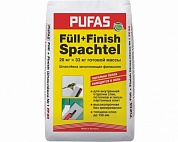 Шпаклевка гипсовая финишная Pufas Full Finish Spachtel белая 20 кг купить по цене 2&nbsp;880 руб. в Москве. Самовывоз или доставка в день заказа.
